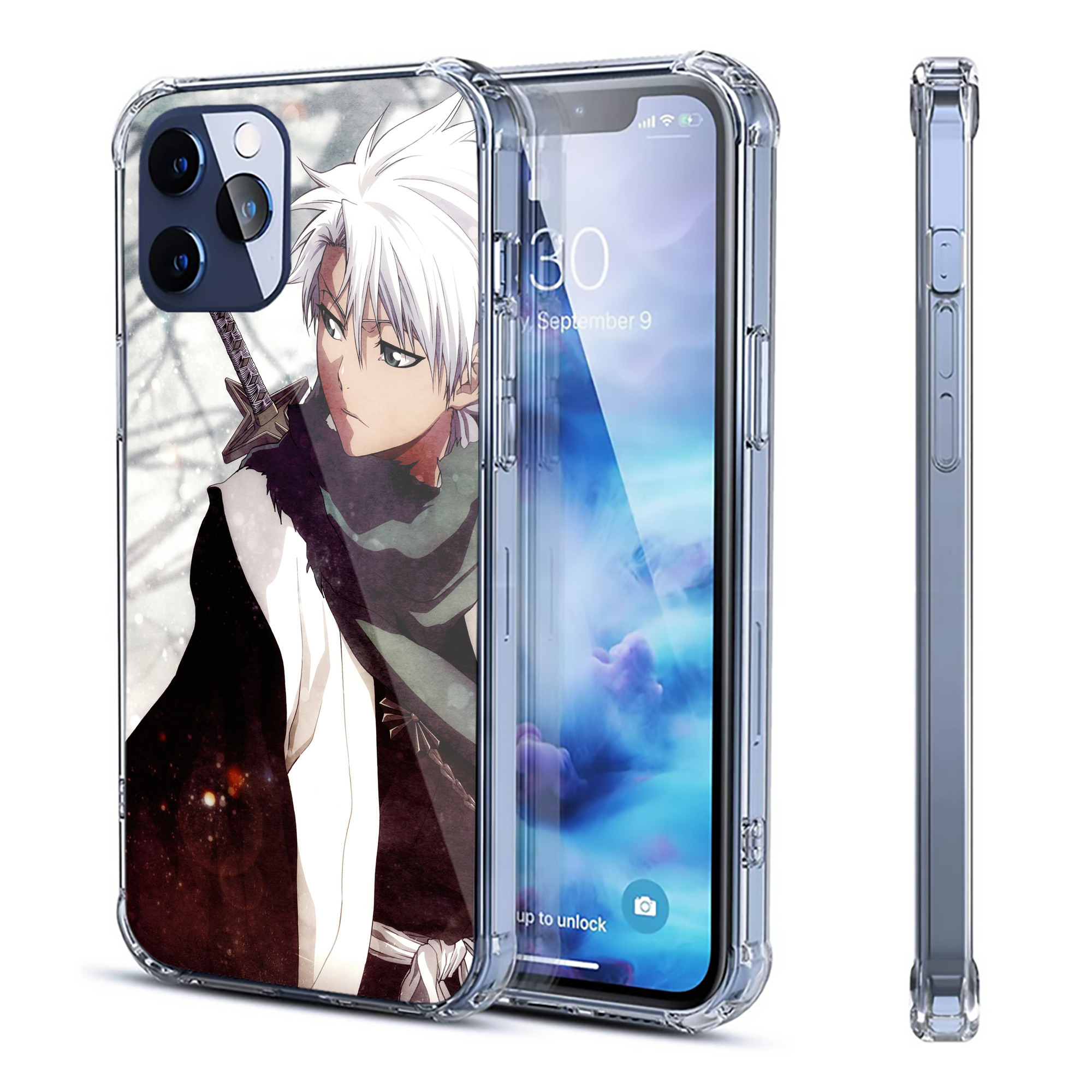 （画像用） ブリーチ BLEACH 【iPhone 12シリーズ対応】透明スマホケース（クリアソフトケース）